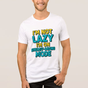 ICH BIN NICHT SCHLECHT, DASS ICH IM ENERGIE-RETTEN Tri-Blend SHIRT