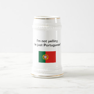 "Ich bin nicht schreiend ich bin gerade Bierglas