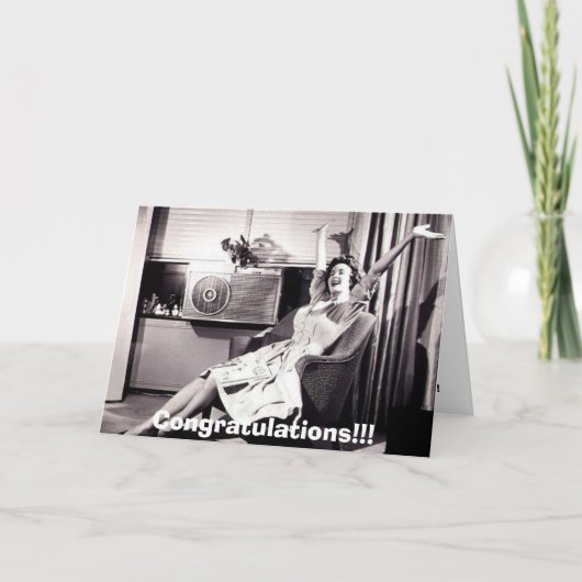 Ich bin nicht schwanger! karte (Vorderseite)