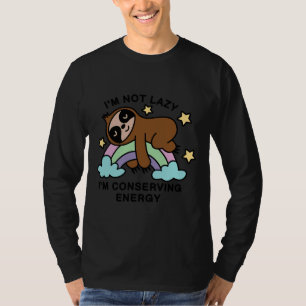 Ich bin nicht schwer, wenn ich Energie spare T-Shirt