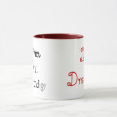 Ich bin nicht schwermütig, ich bin drastisch tasse (Zentrum)