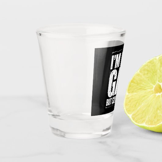 Ich bin nicht schwul, aber $20 sind $20 lustige LG Schnapsglas (Links)