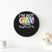 Ich bin nicht schwul, aber mein Freund ist Große Wanduhr (Zuhause)