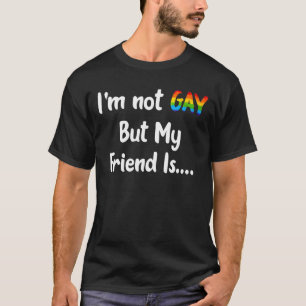 Ich bin nicht schwul, aber mein Freund ist lgbt lg T-Shirt