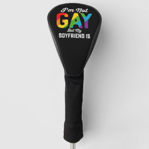 Ich bin nicht schwul, aber mein Freund ist lustig Golf Headcover