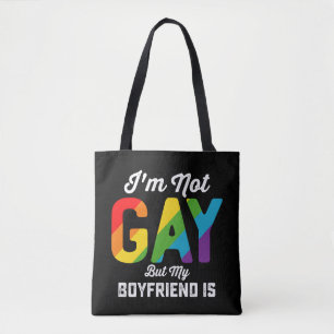 Ich bin nicht schwul, aber mein Freund ist lustig Tasche