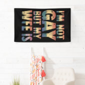 Ich bin nicht schwul, aber meine Ehefrau ist LGBT- Banner (Insitu)