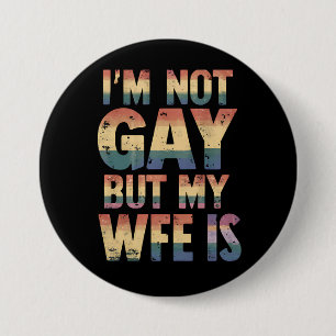 Ich bin nicht schwul, aber meine Frau ist LGBT Reg Button