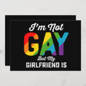 Ich bin nicht schwul, aber meine Freundin ist ein Einladung (Vorne/Hinten)