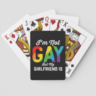 Ich bin nicht schwul, aber meine Freundin ist ein Spielkarten