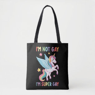 Ich bin nicht schwul, ich bin super schwul, Stolz Tasche