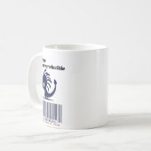Ich bin nicht selten, ich bin nicht reproduzierbar kaffeetasse (Vorderseite Links)