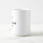 Ich bin nicht seltsam, ich bin limitierte Auflage  Kaffeetasse (Mittel)