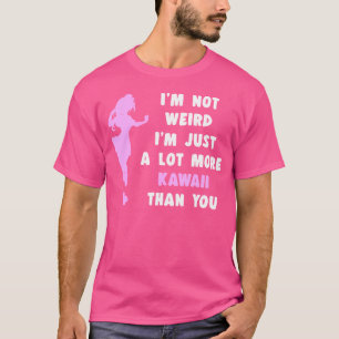 Ich bin nicht seltsam Lustige Otaku-Kawaii-Anime-G T-Shirt