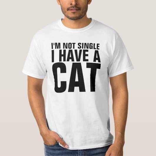 Ich bin nicht Single-lustiges Shirt (Vorderseite)