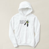 Ich bin nicht so weiß, wie ich einen Ureinwohner A Hoodie (Design vorne)