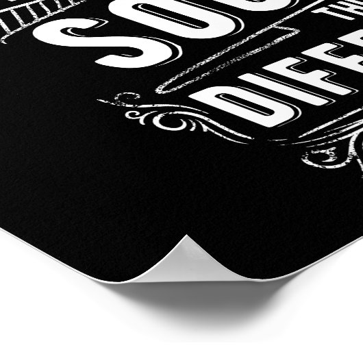 Ich bin nicht sozial poster (Ecke)