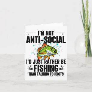 Ich bin nicht sozial, würde ich einfach fischen al karte