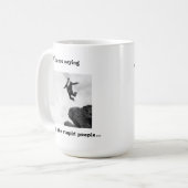Ich bin nicht Sprichwort-Tötung alle dummen Leute… Kaffeetasse (Vorderseite Links)