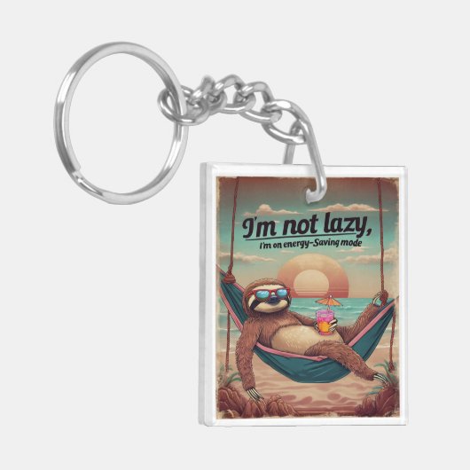 Ich bin nicht starrköpfig, ich bin im Rett-Mode-Gr Schlüsselanhänger (Vorderseite links)