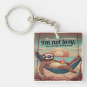 Ich bin nicht starrköpfig, ich bin im Rett-Mode-Gr Schlüsselanhänger (Vorderseite)