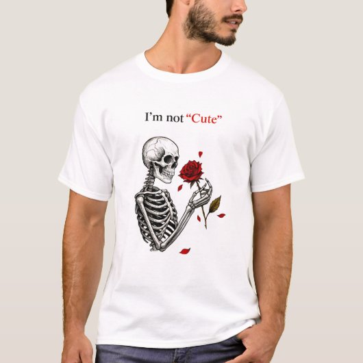 Ich bin nicht süß T-Shirt (Vorderseite)