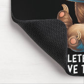 Ich bin nicht tollpatschig, es braucht echtes Gesc Mousepad (Ecke)