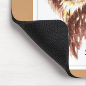 Ich bin nicht traurig oder gruselig so sehe ich wi mousepad (Ecke)