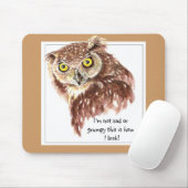 Ich bin nicht traurig oder gruselig so sehe ich wi mousepad (Mit Mouse)