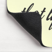 Ich bin nicht über dieses Leben Mousepad (Ecke)