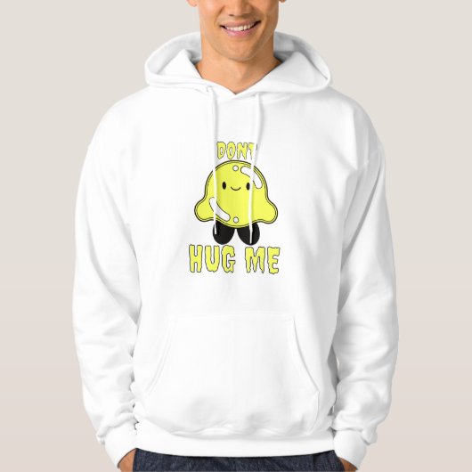 Ich bin nicht umarmen, japanisch hoodie (Vorderseite)