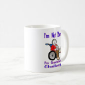 Ich bin nicht unbeholfen kaffeetasse (VorderseiteRechts)