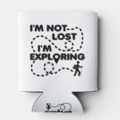 Ich bin nicht verloren, ich erforsche Camping Wand Dosenkühler (Rückseite)