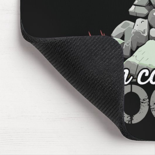 Ich bin nicht verloren, ich sammele Rocks Geologe Mousepad (Ecke)