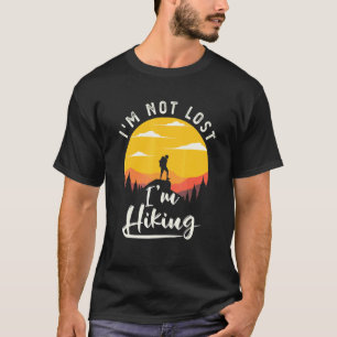 Ich bin nicht verloren, ich wandere Vintage Outdoo T-Shirt