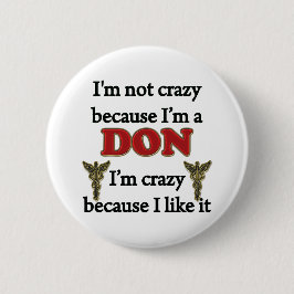 Ich bin nicht verrückt button