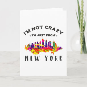 Ich bin nicht verrückt, ich komme einfach nur aus  karte