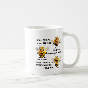 Ich bin nicht verrückt im besonderen sonnigen Bier Kaffeetasse