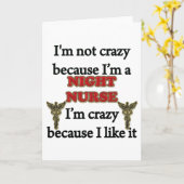 Ich bin nicht verrückt karte (Gelbe Blume)