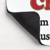 Ich bin nicht verrückt mousepad (Ecke)