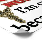 Ich bin nicht verrückt poster (Ecke)