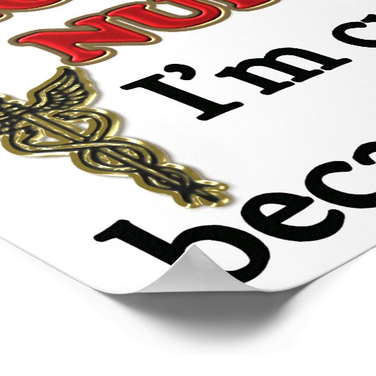 Ich bin nicht verrückt poster (Ecke)