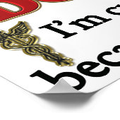 Ich bin nicht verrückt poster (Ecke)