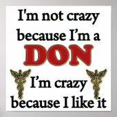 Ich bin nicht verrückt poster (Vorne)