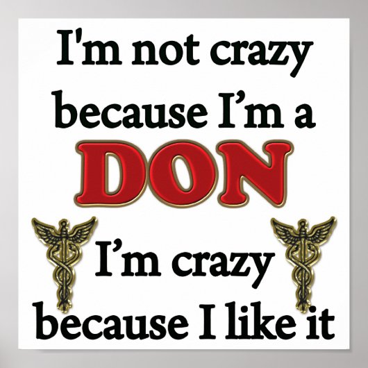 Ich bin nicht verrückt poster (Vorne)