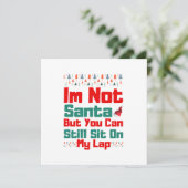 Ich bin nicht Weihnachten, aber du kannst noch imm (Stehend Vorderseite)