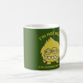 ICH BIN NICHT WEIRD, ICH BIN BEGRENZT EDITION lust Kaffeetasse (VorderseiteRechts)