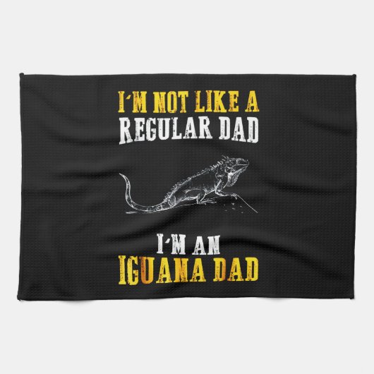 Ich bin nicht wie ein normaler Vater Geschirrtuch (Horizontal)