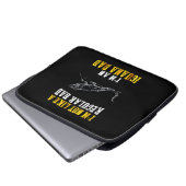 Ich bin nicht wie ein normaler Vater Laptopschutzhülle (Vorne Knopf)
