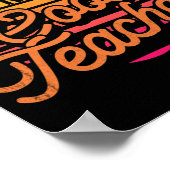 Ich bin nicht wie ein regelmäßiger Lehrer, ich bin Poster (Ecke)